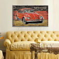 Classical Car Canvas Painting/Wholesale Wall Art Print/Vintage Printed Poster